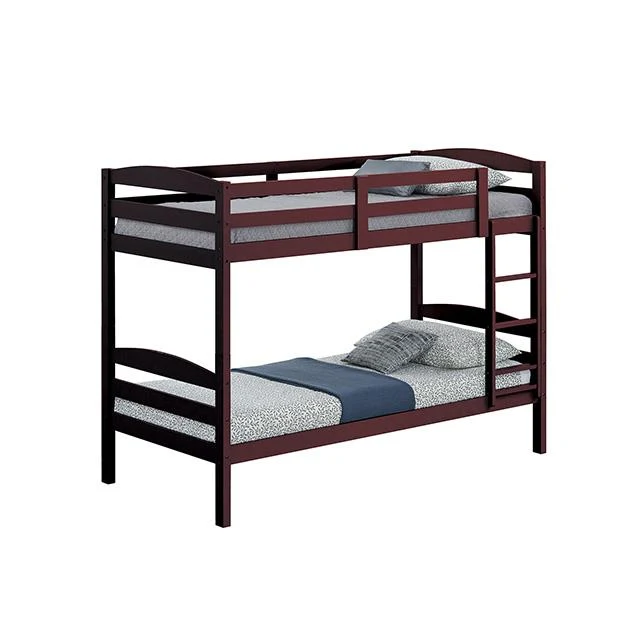 Furniture of America Finsbury FM-BK110ES-T Twin Twin Bunk Bed