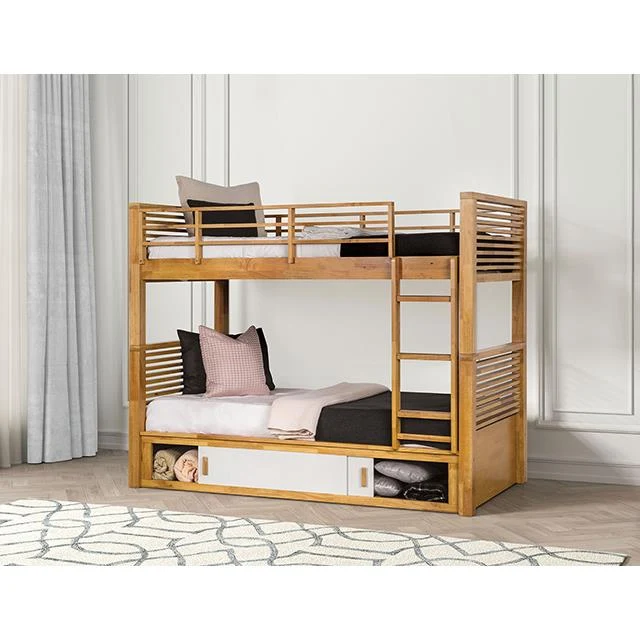 Furniture of America Richland FM-BK103AK-T Twin/Twin Bunk Bed