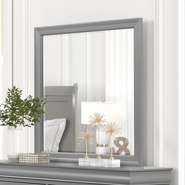 Furniture of America Louis Philippe FM7866GY-M Mirror