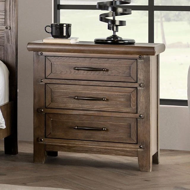 Furniture of America Merthyr FM7431BR-N Night Stand