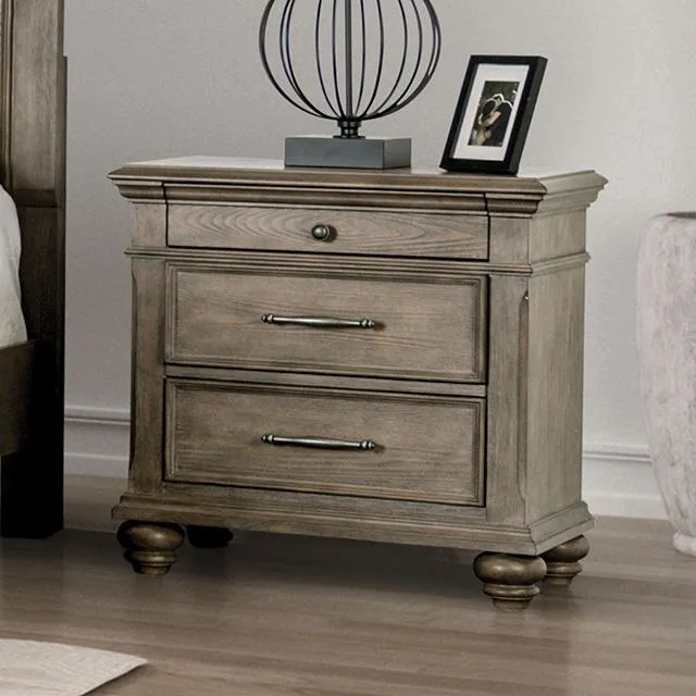 Furniture of America Philomath FM7430BR-N Night Stand