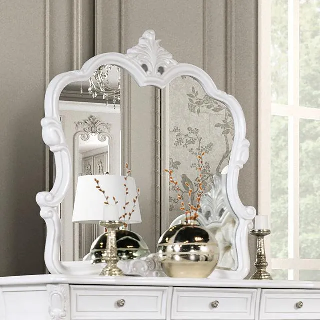 Furniture of America Valentini FM7419WH-M Mirror