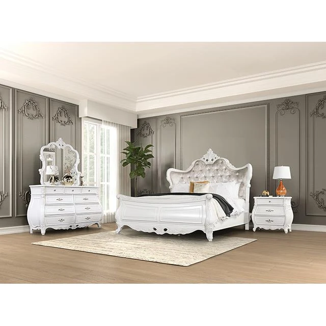 Furniture of America Valentini FM7419WH-M Mirror