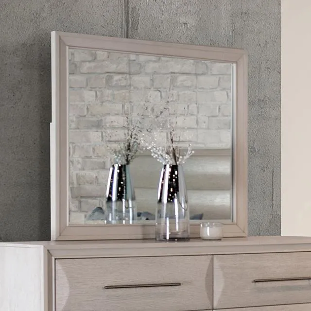 Furniture of America Chemnitz FM7399WH-M Mirror