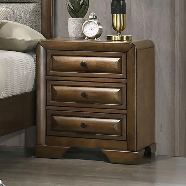 Furniture of America Caerwys FM7231BR-N Night Stand