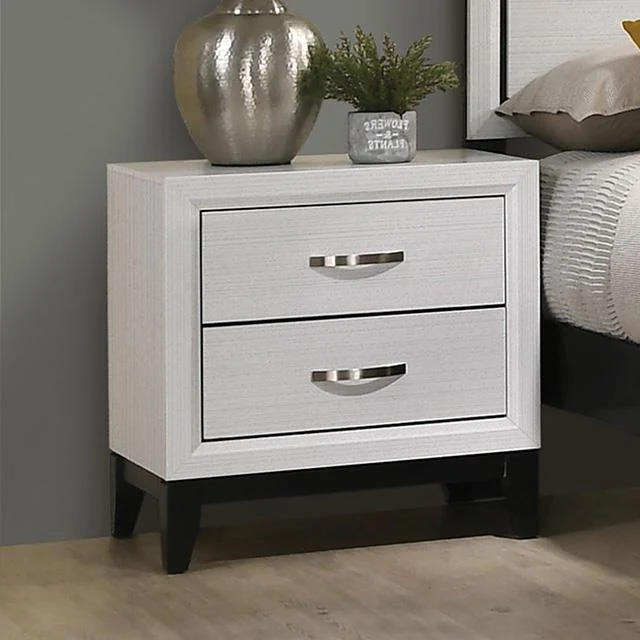 Furniture of America Errico FM7215WH-N Night Stand
