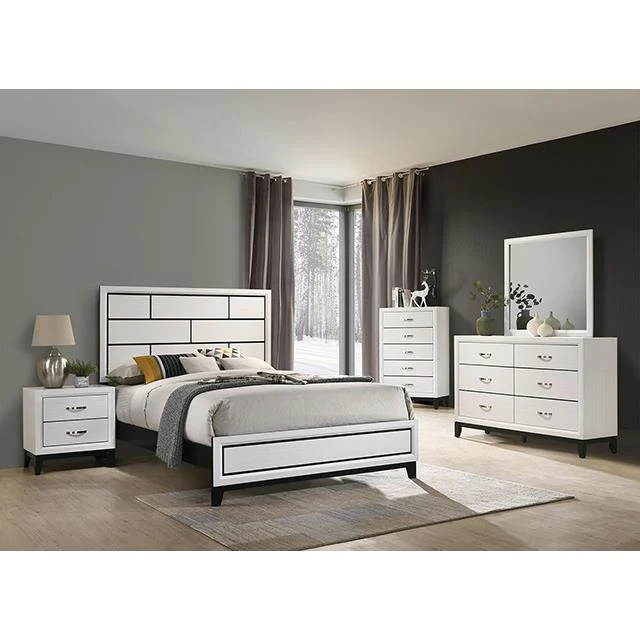 Furniture of America Errico FM7215WH-N Night Stand