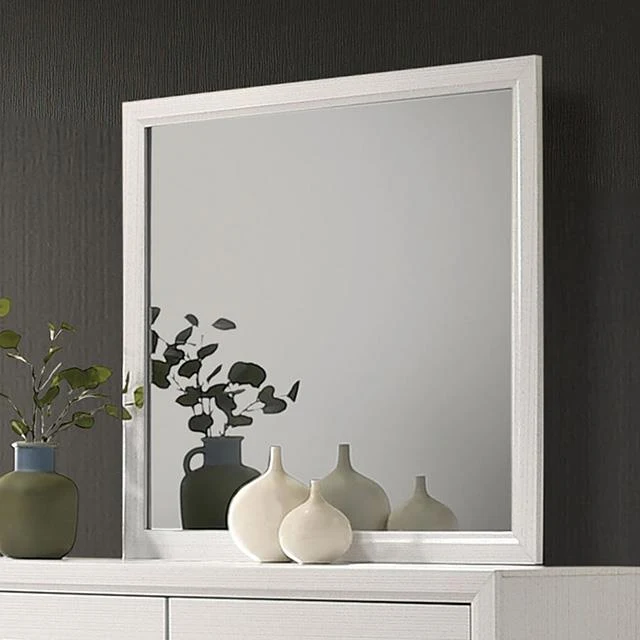 Furniture of America Errico FM7215WH-M Mirror