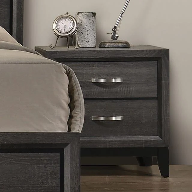 Furniture of America Errico FM7215GY-N Night Stand