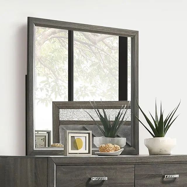 Furniture of America Voleta FM7212GY-M Mirror