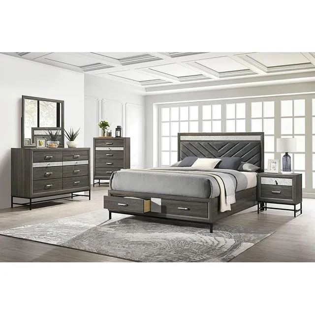 Furniture of America Voleta FM7212GY-D Dresser