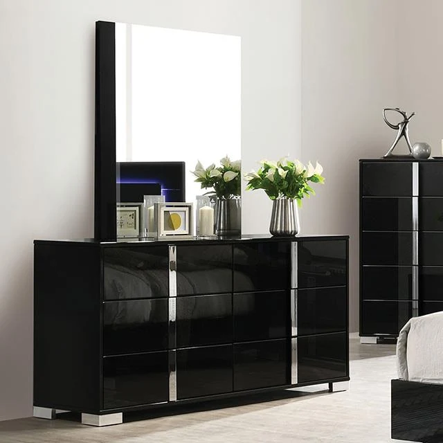 Furniture of America Sinistra FM7211BK-D Dresser