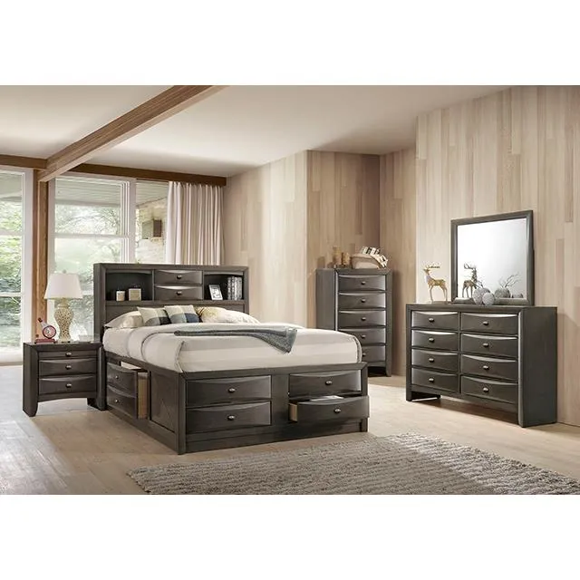 Furniture of America Zosimo FM7210GY-N Night Stand
