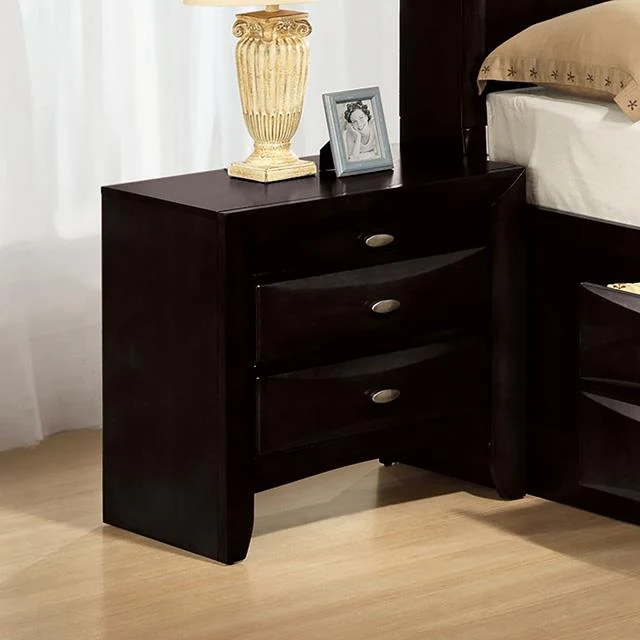 Furniture of America Zosimo FM7210BK-N Night Stand