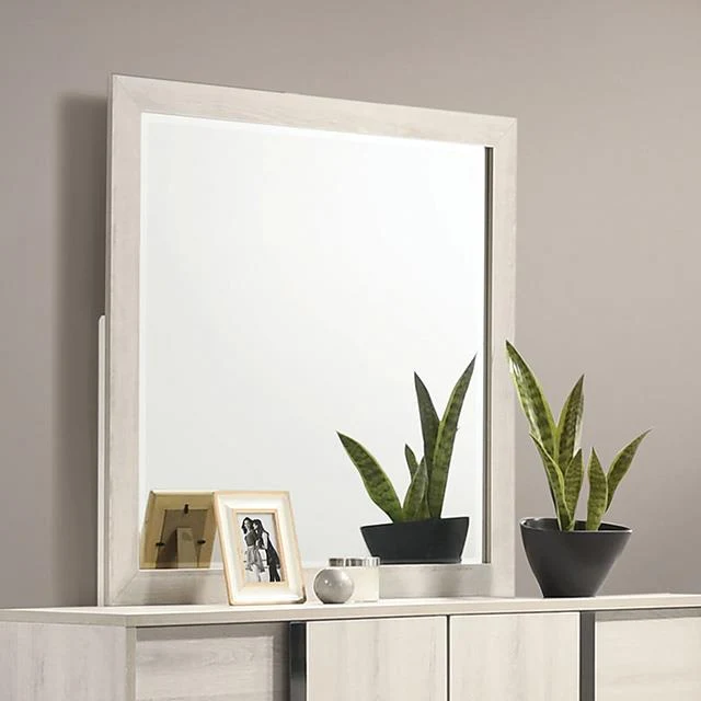 Furniture of America Horten FM7200WH-M Mirror