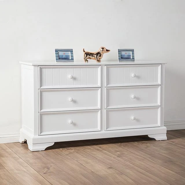 Furniture of America Fanton FM7107WH-D Dresser