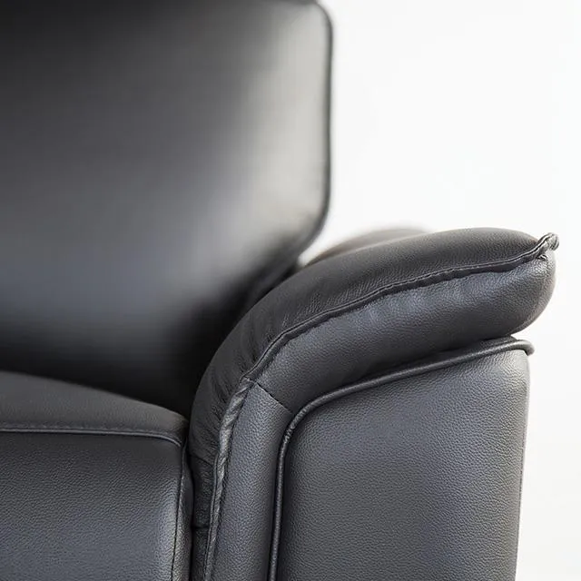 Furniture of America Bienne FM69002BK-SF-M Sofa Manual Recliner