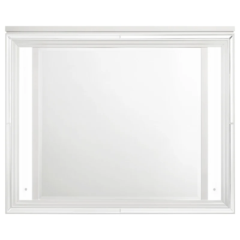 Coaster Furniture Marmore 224964 LED Dresser Mirror - White