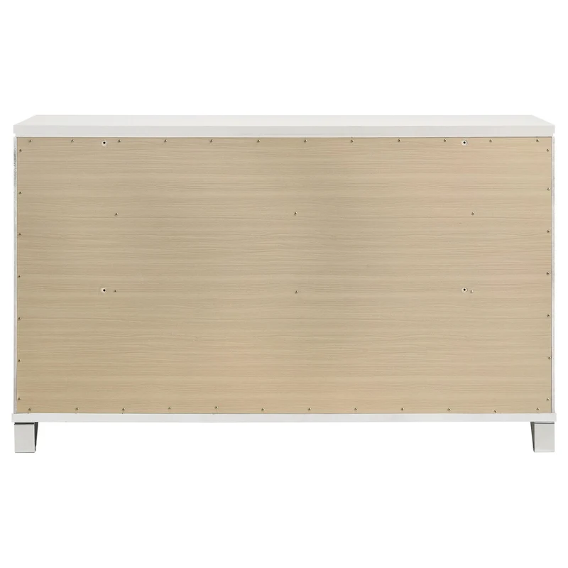 Coaster Furniture Marmore 224963 9-Drawer Dresser Cabinet - White