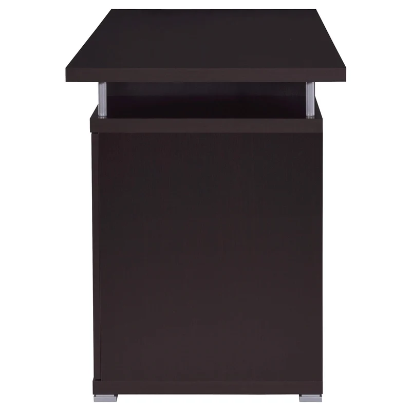 Coaster Furniture Tracy 800107 55-inch 2-Drawer Office Computer Desk - Cappuccino