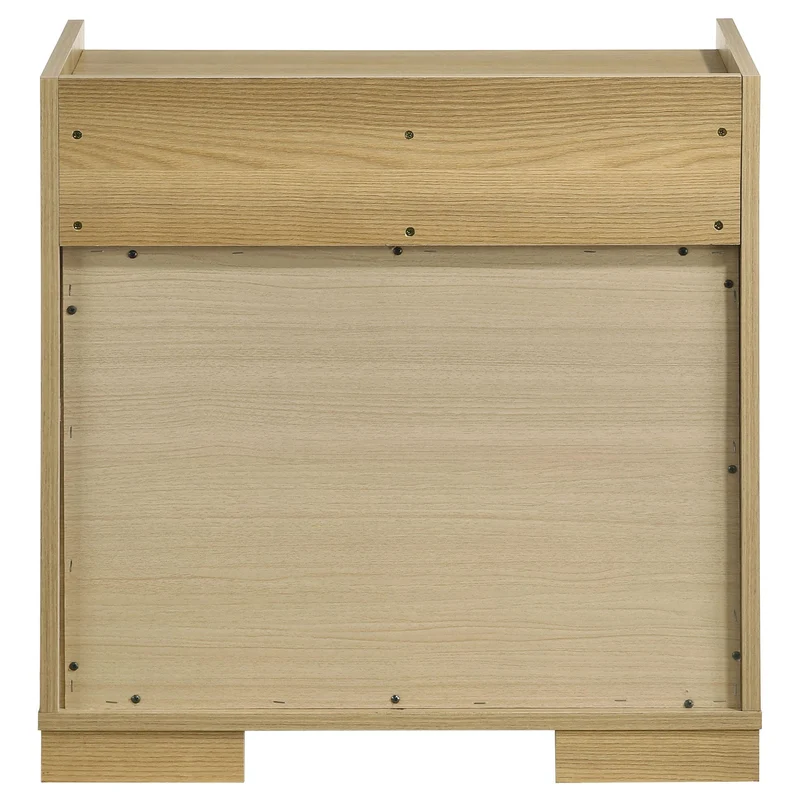 Coaster Furniture Hyland 215652 2-Drawer Nightstand Bedside Table - Natural