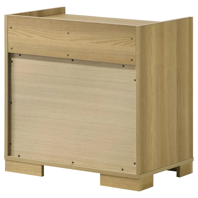 Coaster Furniture Hyland 215652 2-Drawer Nightstand Bedside Table - Natural