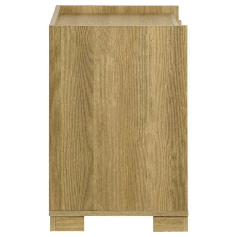 Coaster Furniture Hyland 215652 2-Drawer Nightstand Bedside Table - Natural