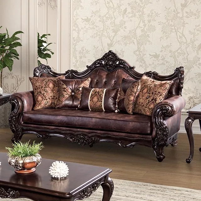 Furniture of America Palencia FM65005BR-SF Sofa