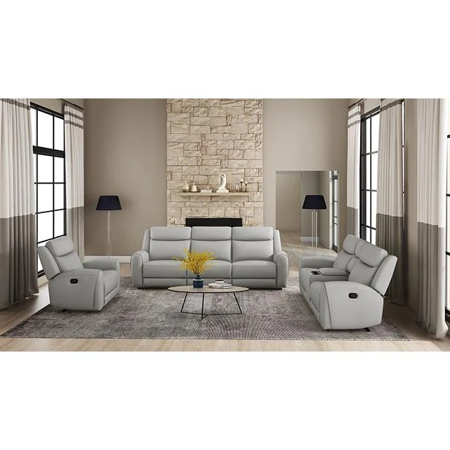 Furniture of America Jacobus CM9986LG-SF-M Manual Recliner Sofa