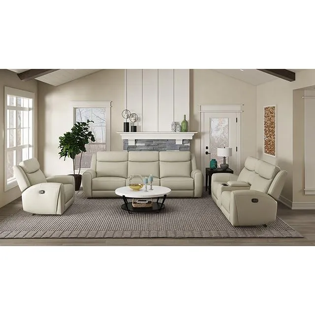 Furniture of America Jacobus CM9986BG-SF-M Manual Recliner Sofa