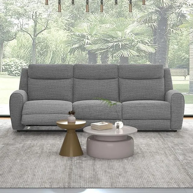 Furniture of America Antonius CM9985GY-SF-M Manual Recliner Sofa