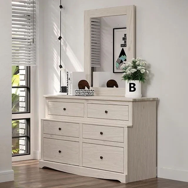 Furniture of America Stavros AM7002WH-D Dresser