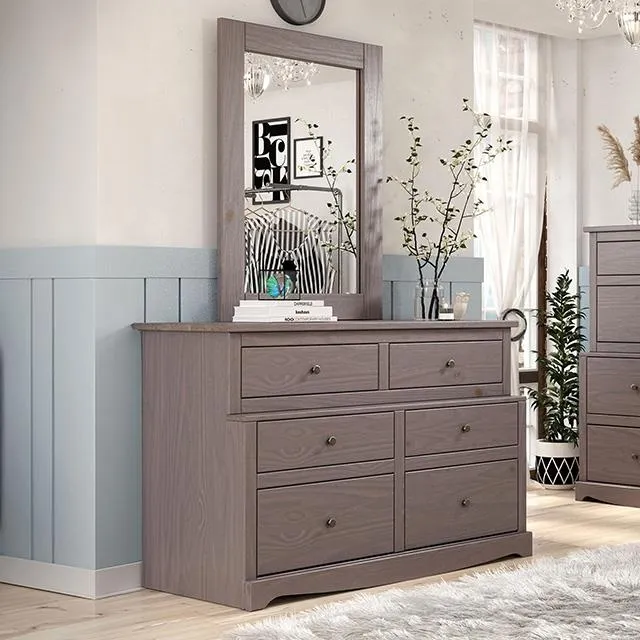 Furniture of America Stavros AM7002GY-D Dresser