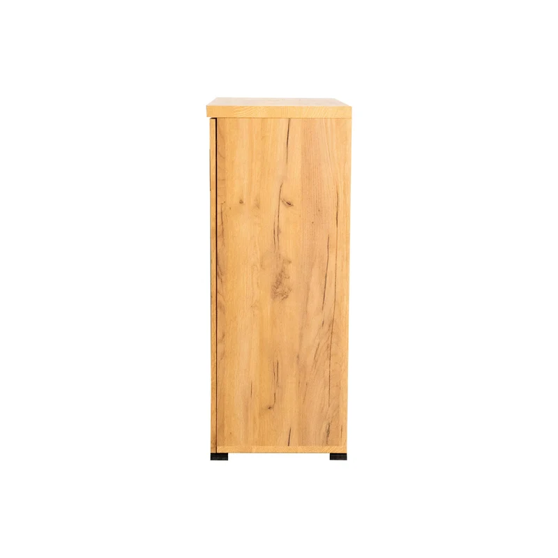 Coaster Furniture Bristol 951107 6-shelf Engineered Wood Shoe Cabinet - Golden Oak