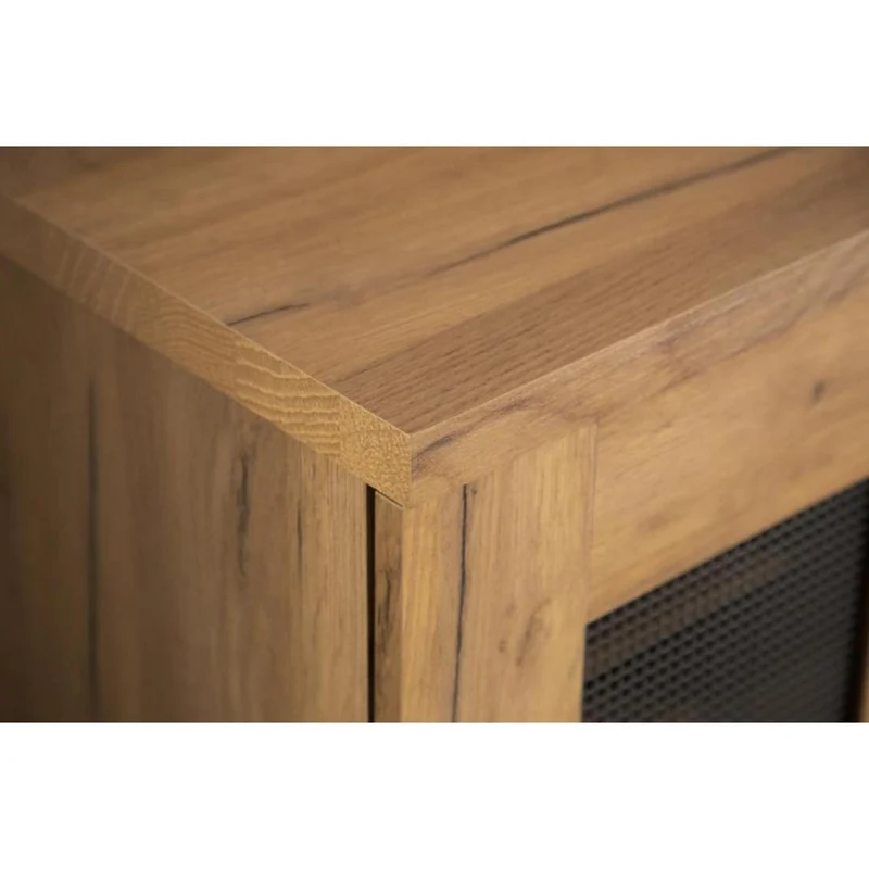 Coaster Furniture Bristol 951107 6-shelf Engineered Wood Shoe Cabinet - Golden Oak