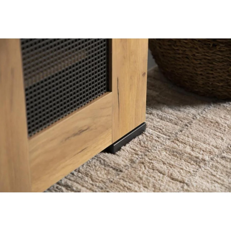 Coaster Furniture Bristol 951107 6-shelf Engineered Wood Shoe Cabinet - Golden Oak