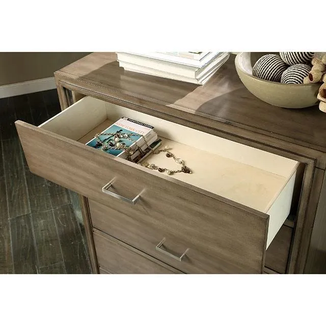 Furniture of America Enrico 3-Drawer Media Chest CM7068GY-TV