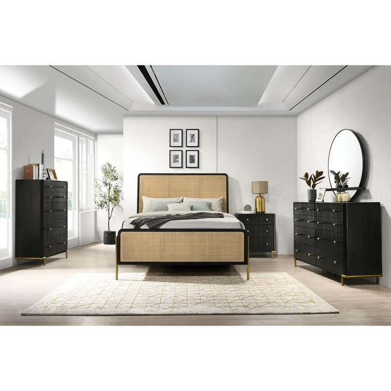 Coaster Furniture Arini 224334 Dresser Mirror - Black