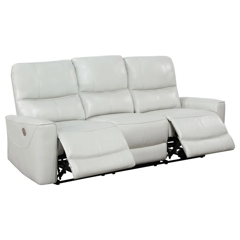 Coaster Furniture Greenfield 610261P Upholstered Power Reclining Sofa - Dove Grey