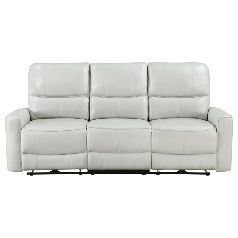 Coaster Furniture Greenfield 610261P Upholstered Power Reclining Sofa - Dove Grey