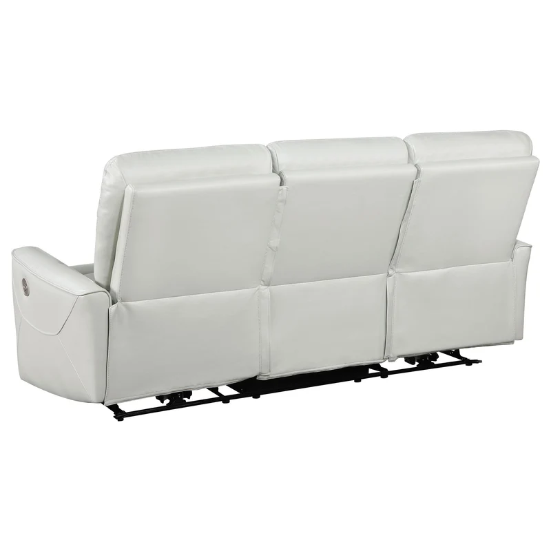 Coaster Furniture Greenfield 610261P Upholstered Power Reclining Sofa - Dove Grey