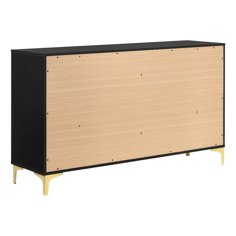 Coaster Furniture Kendall 224453 6-Drawer Dresser - Black