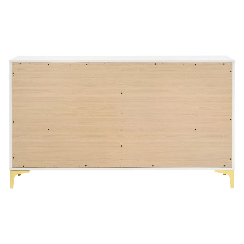 Coaster Furniture Kendall 224403 6-Drawer Dresser - White