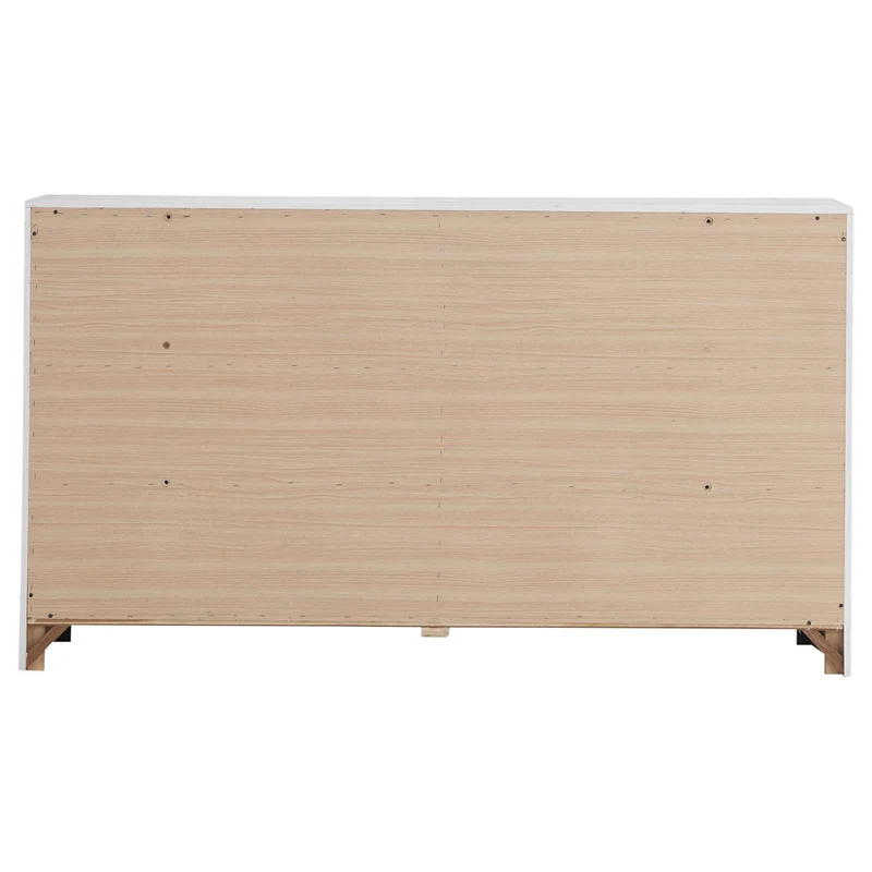Coaster Furniture Brantford 207053 6-Drawer Dresser - Coastal White