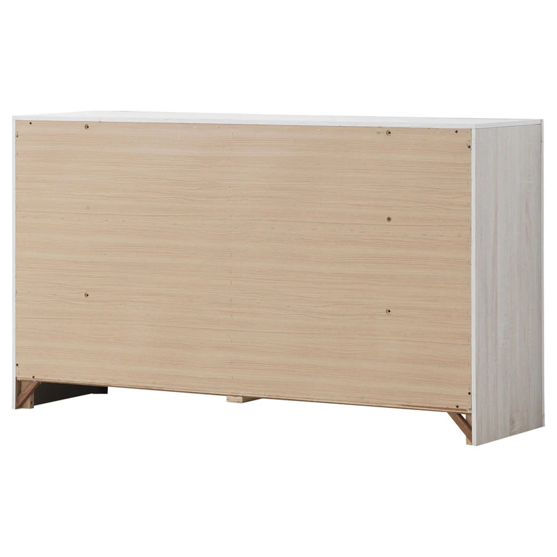Coaster Furniture Brantford 207053 6-Drawer Dresser - Coastal White