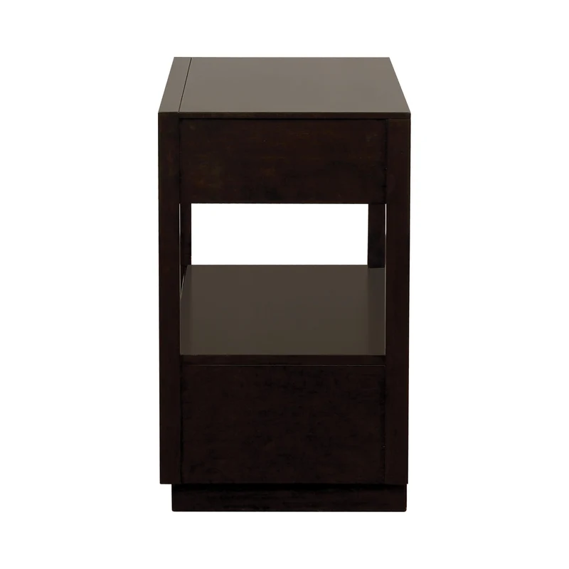 Coaster Furniture Durango 223262 2-Drawer Nightstand - Smoked Peppercorn
