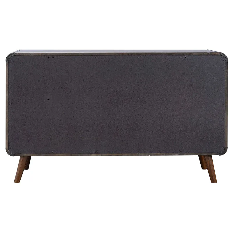 Coaster Furniture Robyn 205133 6-Drawer Bedroom Dresser - Dark Walnut