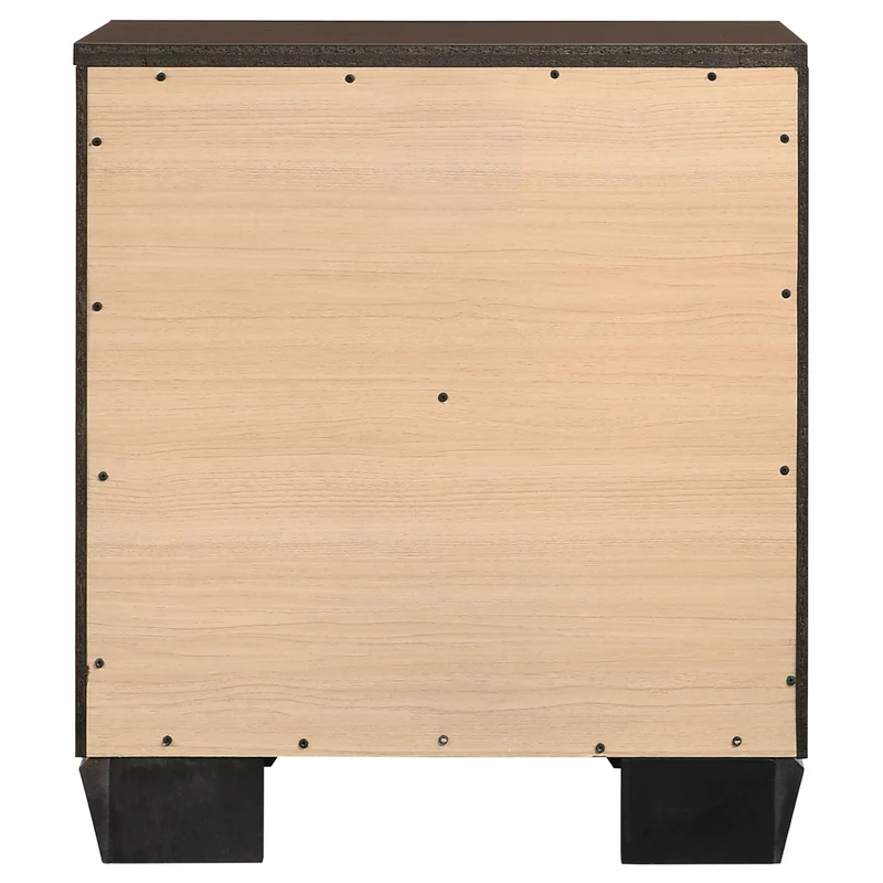 Coaster Furniture Kauffman 204392 2-Drawer Nightstand - Dark Cocoa