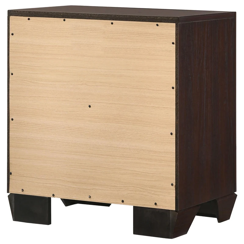 Coaster Furniture Kauffman 204392 2-Drawer Nightstand - Dark Cocoa