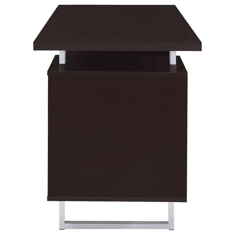Coaster Furniture Lawtey 801521 60-inch 2-Drawer Office Computer Desk - Cappuccino
